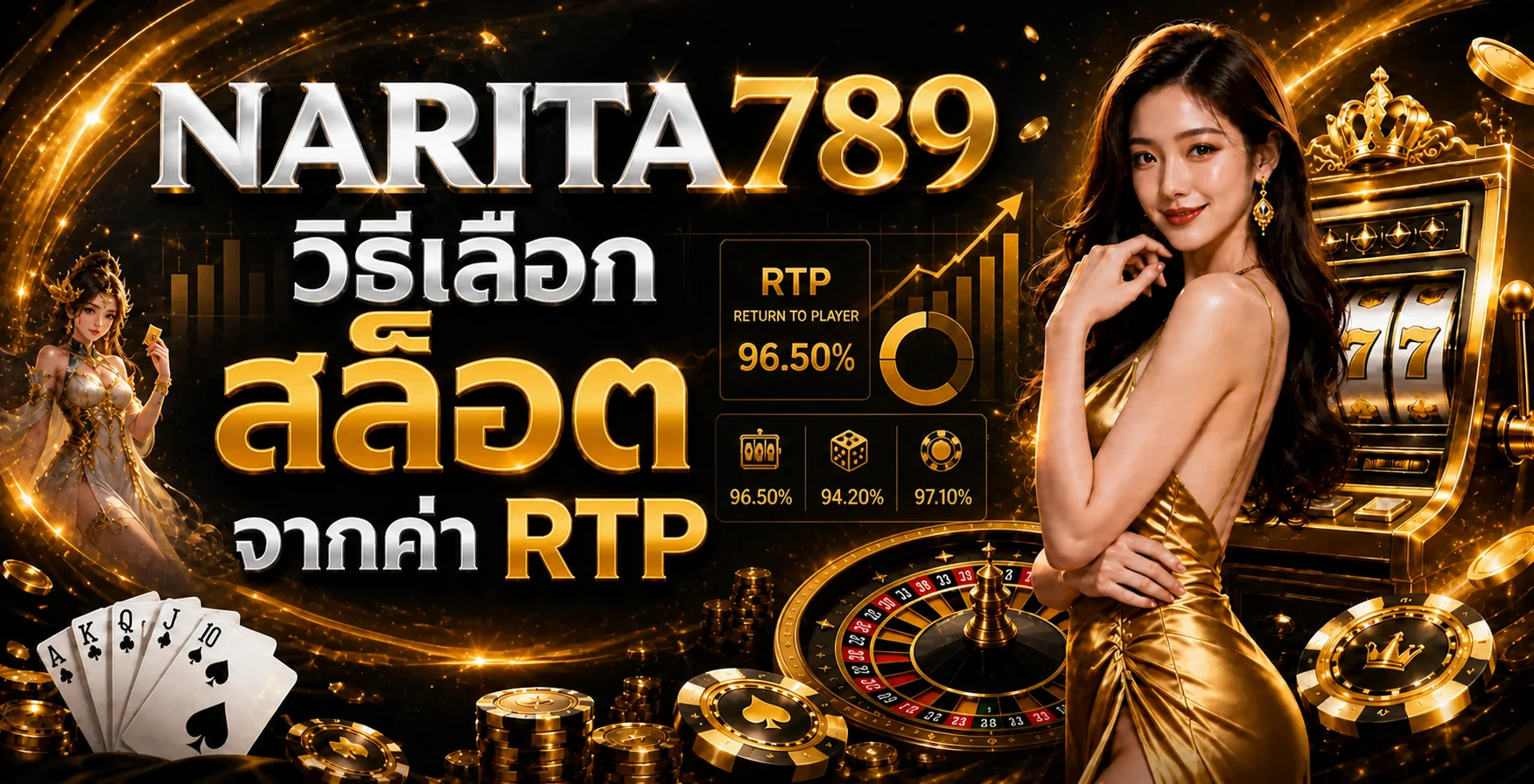 NARITA789 วิธีเลือกเกมสล็อตจากค่า RTP